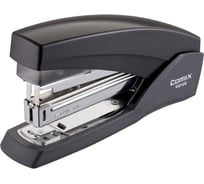 Степлер COMIX на 25 листов, с функцией без усилий, под скобы 24/6 и 26/6, черный B3016N BLK