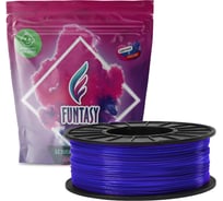 Пластик в катушке Funtasy petg,1.75 мм,1 кг, цвет сапфир PETG-1KG-SP-1