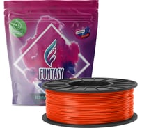 Пластик в катушке Funtasy светящийся pla lumi,1.75 мм,1 кг, цвет красный PLA-LUM-1KG-RD-1