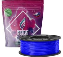 Пластик в катушке Funtasy светящийся pla lumi,1.75 мм,1 кг, цвет синий PLA-LUM-1KG-BL-1
