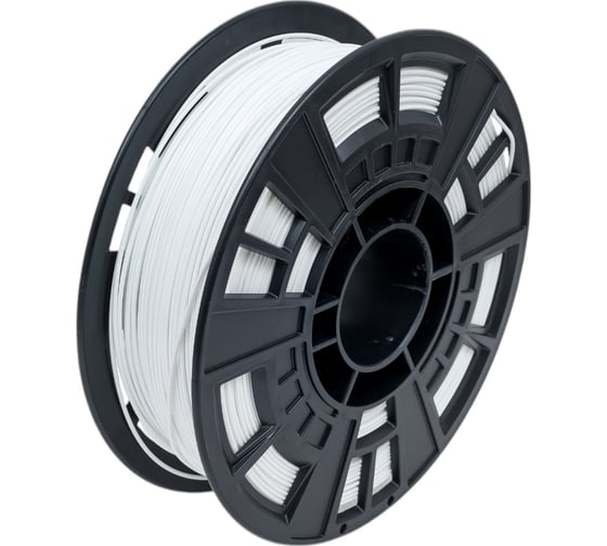 Пластик в катушке Funtasy  pla,1.75 мм,1 кг, цвет белый PLA-1KG-WT-1