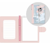 Блокнот LAMARK серии best vacation с ручкой мишель, 105x150 мм, внутренний блок белый, на гребне NB0137