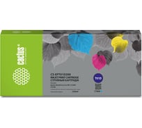 Струйный картридж Cactus CS-EPT01D200 T01D2 голубой, 220 мл, для Epson WorkForce Pro WF-C529R/C529RDT 1745071
