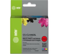 Струйный картридж Cactus CS-CL446XL CL-446XL многоцветный, 15 мл, для Canon Pixma MG2440/2540/2940 1774598