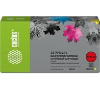Струйный картридж Cactus CS-PFI320Y PFI-320Y желтый, 300 мл, для Canon imagePROGRAF TM-200/TM-200 MFP 1746004