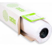 Бумага CACTUS CS-PC90-61045 универсальная, 24", A1, 610 мм, 45 м, 90г/м2, белый, CIE169%, с покрытием, втулка 50.8 мм 805994
