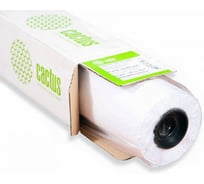 Бумага CACTUS CS-LFP80-610457 универсальная, 24", A1, 610 мм, 45.7 м, 80г/м2, CIE171%, втулка 50.8 мм (2") 805971