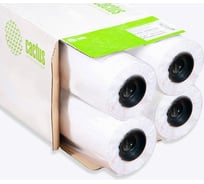 Бумага CACTUS Eco CS-LFP80-914457E-4 36", A0, 914 мм, 45.7м, 80г/м2, белый, CIE155%, упаковка 4 рулона 485628