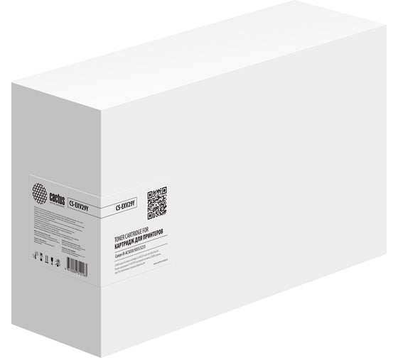 Лазерный картридж Cactus CS-EXV29Y желтый, 27000 страниц, для Canon iR-AC5030/5035/5235/5240 1742151 1