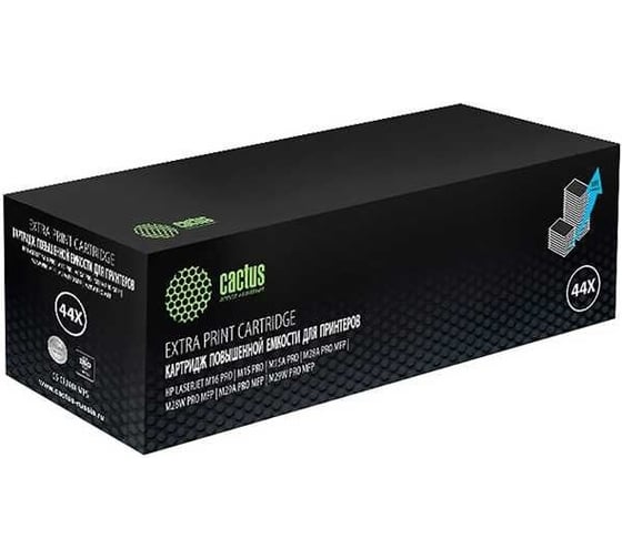 Лазерный картридж Cactus CS-CF244X-MPS CF244XX черный, 3000 страниц, для HP LJ M15 Pro/ M16 Pro/M28w Pro 1129893