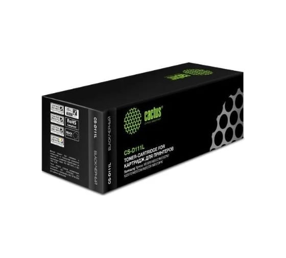 Лазерный картридж Cactus CS-D111L-MPS черный, 3000 страниц, для Samsung Xpress M2022/M2020/M2021/M2020W/ 1926646 1
