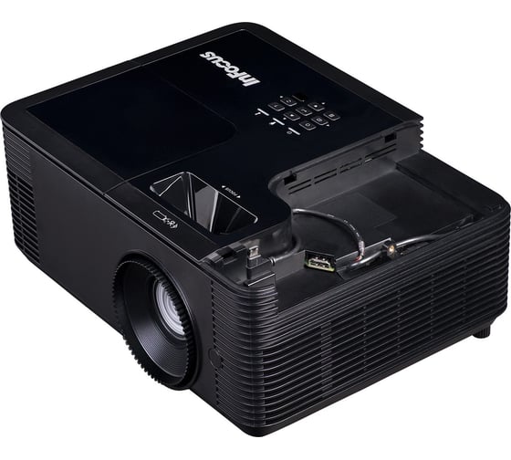 Проектор INFOCUS in134 dlp, 4000 ansi lm, xga (1024x768), 28500:1, 1.94-2.16:1, 3.5 mm in, composite video, vgain, hdmi 1.4aх3 \6\ 115151