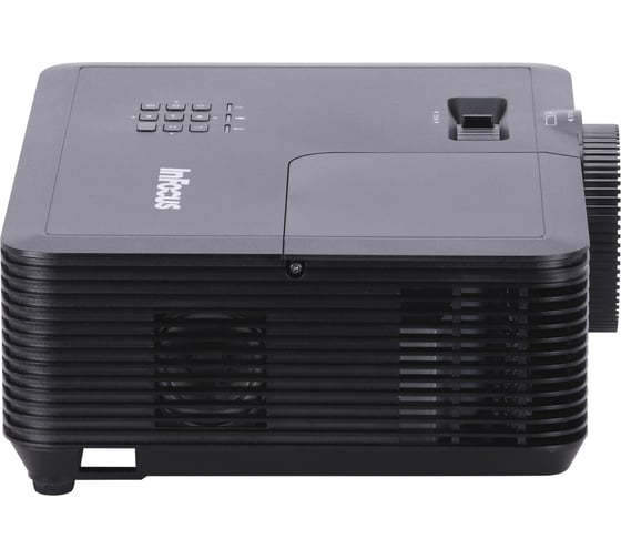 Проектор INFOCUS in114bb (full 3d) dlp, 3800 ansi lm, xga, (1.94-2.16:1), 30000:1, 2xhdmi 1.4, 1хvga in, 1хvga out, s-video, audio \6\ 125491 1