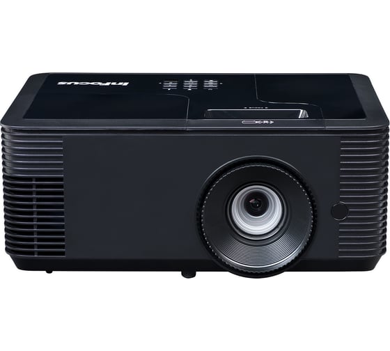 Проектор INFOCUS in2136 dlp, 4500 ansi lm, wxga 1280x800, 28500:1, (1.18-1.54:1) 3.5 mm in, composite video, vgain, hdmi 1.4aх3 \6\ 115172