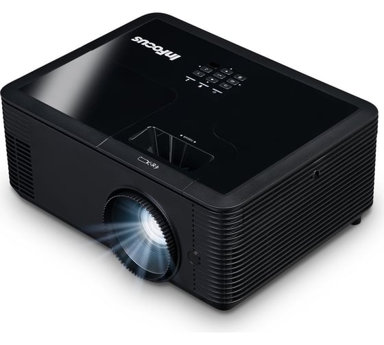 Проектор INFOCUS in2138hd dlp, 4500 ansi lm, fullhd, 28500:1,1.12-1.47:1, 3.5 mm in, composite video, vgain, hdmi 1.4aх3 поддержка 3d u \6\ 115167 1