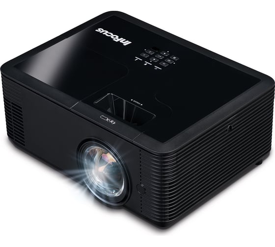 Проектор INFOCUS in136st dlp, 4000 ansi lm, wxga 1280x800, 28500:1, 0.521:1, 3.5 mm in, composite video, vga, hdmi 1.4a x3 \6\ 114098