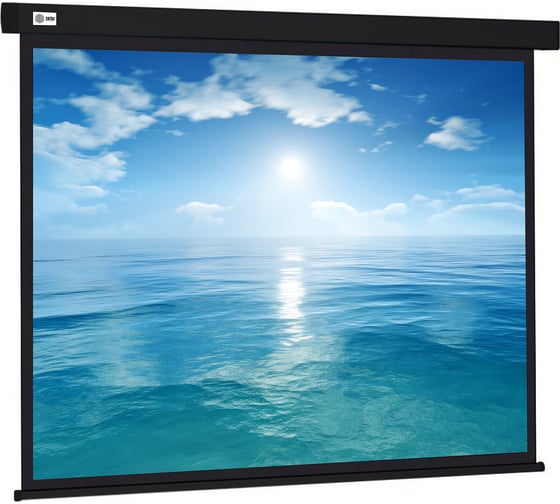 Настенно-потолочный рулонный экран CACTUS 104.6x186 см Wallscreen CS-PSW-104x186-BK 16:9 черный 1678289 1