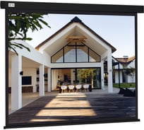 Настенно-потолочный рулонный экран CACTUS 128x170.7 см Wallscreen CS-PSW-128x170-BK 4:3 черный 1678304