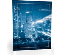 Записная книжка Academy Style А4 96л 7БЦ -EAC глянц лам Мегаполис 11163