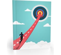 Записная книжка Academy Style А6+ 80л интегр -EAC мат лам выб УФ лак К цели 11156