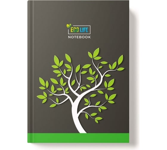 Записная книжка Academy Style А5 128л 7БЦ -EAC мат лам выб УФ Древо Жизни 13425 1