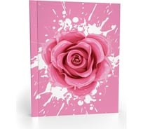Записная книжка Academy Style А6+ 64л интегр -EAC софт-тач лам Сладкая роза 11134