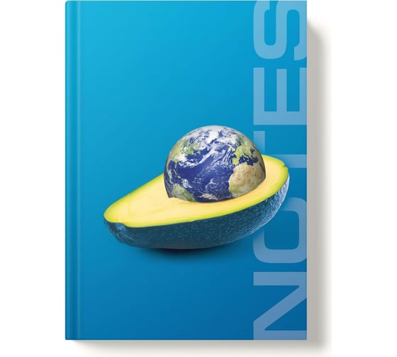 Записная книжка Academy Style А5 128л интегр -EAC мат лам выб УФ Сохрани планету 13479 1