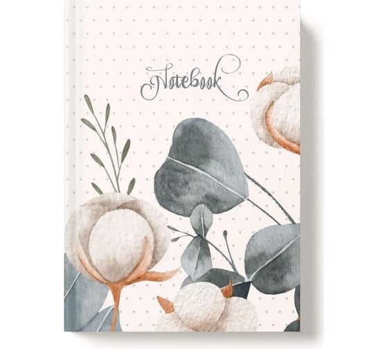 Записная книжка Academy Style А5 96л 7БЦ -EAC мат лам Хлопок 13436 1