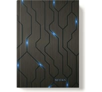 Записная книжка Academy Style А5 160л 7БЦ -EAC глянц лам Микросхема 13485
