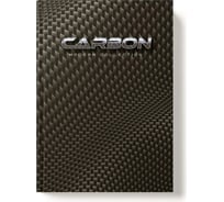 Записная книжка Academy Style А5 160л 7БЦ -EAC мат лам тисн фольг Карбон 13496