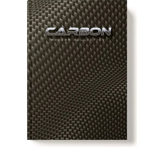 Записная книжка Academy Style А5 160л 7БЦ -EAC мат лам тисн фольг Карбон 13496 1