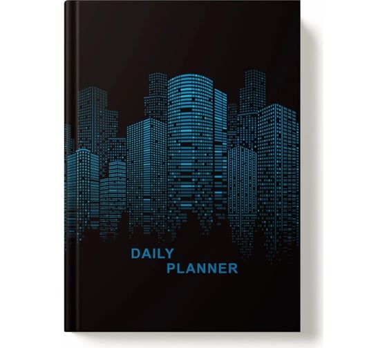 Записная книжка Academy Style А5 128л 7БЦ -EAC глянц лам Ночной город 13420
