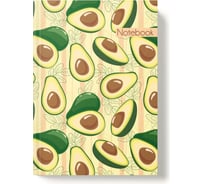 Записная книжка Academy Style А5 64л интегр -EAC глянц лам Авокадо 13454