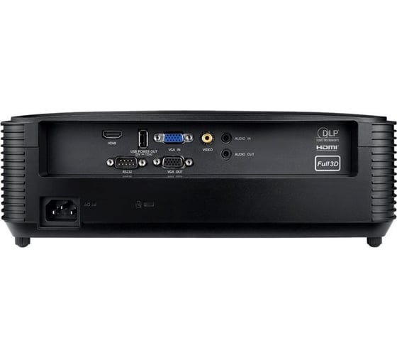 Проектор Optoma s400lve dlp, full 3d, svga 800x600, 4000 ansi lm, 25000:1;15000ч/12000ч/10000ч/6000ч eco+/dynamic/eco/bright; 1,94-2,1 138516
