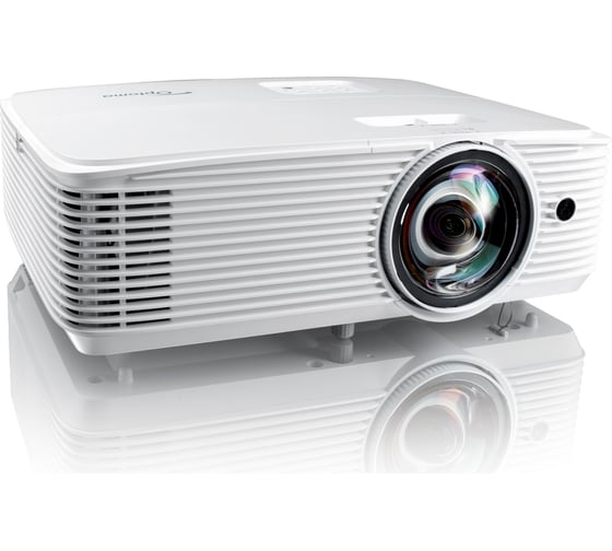Короткофокусный проектор Optoma w309st full 3d; dlp, wxga 1280x800, 3800 ansi lm, 25 000:1, tr 0.52:1; hdmi 1.4a x1; vga 128270