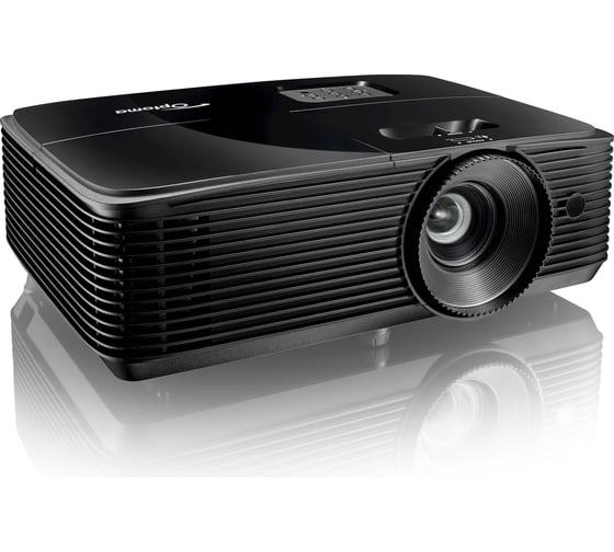 Проектор Optoma w400lve dlp, wxga (1280x800), 4000 ansi lm, 25000:1; tr 1.55 - 1.73:1; hdmi x1; vga in; composite; audio in 3,5 mm 138975