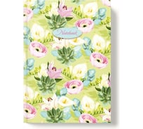 Записная книжка Academy Style А5 64 листа интегр -EAC глянц лам Цветы 13452