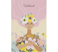 Записная книжка Academy Style А6 64 листа 7БЦ -EAC мат лам глиттер Весна 11222