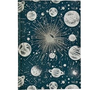 Записная книжка Academy Style А5 160 листов 7БЦ -EAC мат лам тисн фольг Астрономия 13492