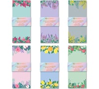 Блок для записей Феникс + Мои заметки 100x235 мм, 40 л, клеевой переплет, белый офсет 70 г/кв.м., ферро-агломерированное магнитное крепление 59035