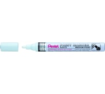 Перманентный маркер Pentel Paint 0.6 мм пулевидный 12 шт MFP10-W белый лаковый 610034