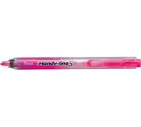 Маркер-выделитель текста Pentel автоматический Handy-Lines, 1.0/4.5 мм 1 - 4.5 мм пулевидный 12 шт SXS15-PO розовый 610069