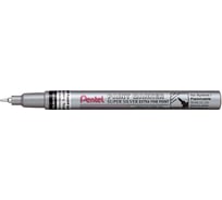 Перманентный маркер Pentel Paint 0.6 мм пулевидный 12 шт MFP10-Z серебро лаковый 610031