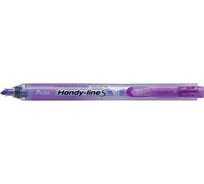 Маркер-выделитель текста Pentel автоматический Handy-Lines, 1.0/4.5 мм 1 - 4.5 мм пулевидный 12 шт SXS15-VO фиолетовый 610070