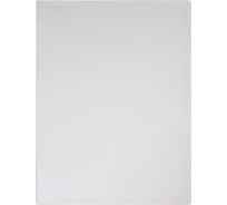 Папка БЮРОКРАТ с металлическим зажимом Black&White BWPZ08CWT A4 пластик 0.8 мм белый/черный 1077691
