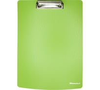 Папка-планшет SILWERHOF 957020 A4 полифом 2 мм салатовый 1690926