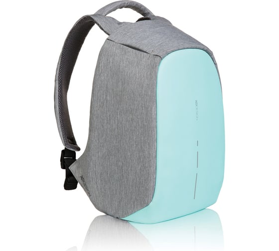 Рюкзак для ноутбука до 14 дюймов серый / бирюзовый XD DESIGN Bobby Compact P705.537