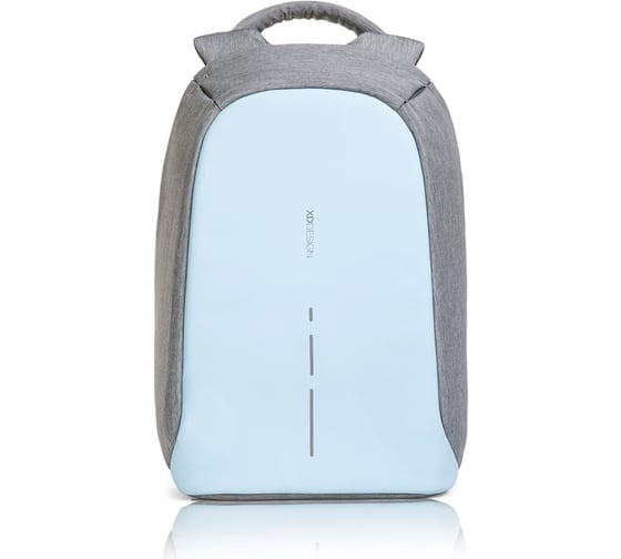 Рюкзак для ноутбука до 14 дюймов, серый / голубой XD DESIGN Bobby Compact P705.530