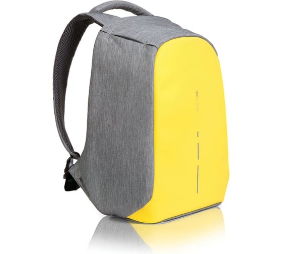 Рюкзак для ноутбука до 14 дюймов, серый / желтый XD DESIGN Bobby Compact P705.536