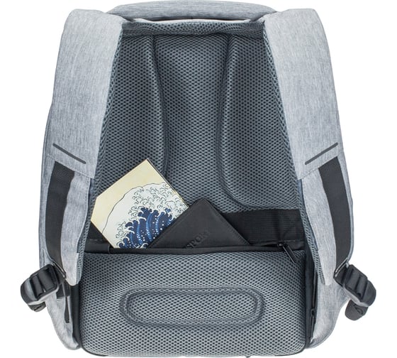 Рюкзак для ноутбука до 14 дюймов, серый / желтый XD DESIGN Bobby Compact P705.536